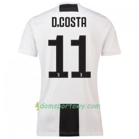 Koszulka Juventus D.Costa 11 Domowe Koszulki Piłkarskie 2018-2019 Krótki Rękaw